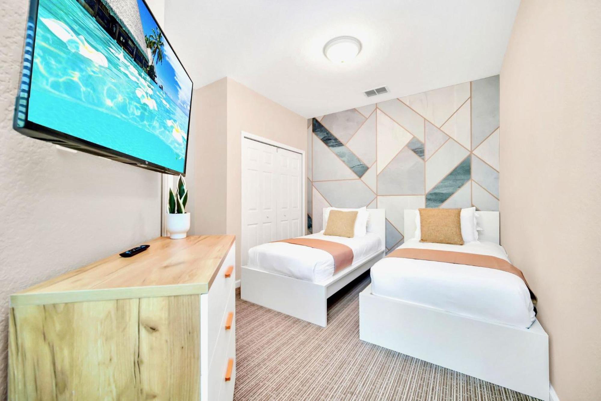 Modern 3Br Condo Near Disney- Pool And Hot Tub Orlando Esterno foto